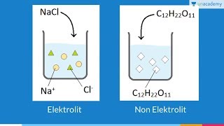 Larutan Elektrolit dan Non Elektrolit Kimia  SBMPTN UN SMA [upl. by Jocelin]