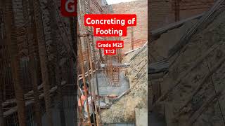 M25 Grade concrete footing [upl. by Arimak240]