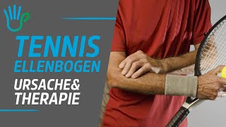 TennisellenbogenTennisarm  Übungen Ursachen amp Behandlung [upl. by Doralynn]