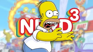 Nerd³ Vs The Simpsons Hit amp Run  Livestream Highlights [upl. by Ahsila]