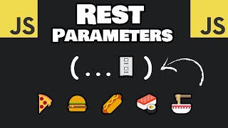 JavaScript REST PARAMETERS in 8 minutes 🗄 [upl. by Jegar]