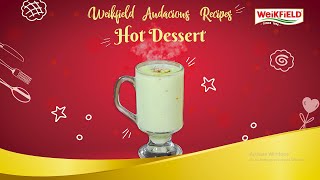 Kesar Pista Custard Warm Milk Recipe  Weikfield [upl. by Salem]