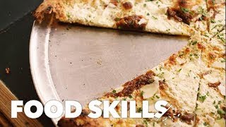 The Perfect White Pizza According to Frank Pinello  Food Skills [upl. by Sergu]