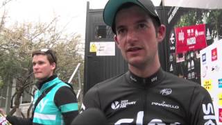 Wouter Poels  postrace interview  5th stage  Volta a Catalunya 2016 [upl. by Lladnew220]