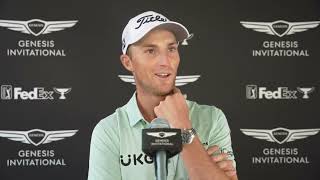 Will Zalatoris Sunday Flash Interview 2024 The Genesis Invitational © PGA Tour [upl. by Madian]