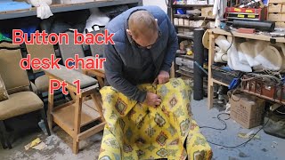 Button back desk chair buttoning [upl. by Zedekiah610]