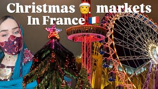 Visiting the Christmas market  Christmas in France  Balochi vlog [upl. by Lemkul947]