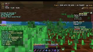 Farming as an Intermediate Ironman ptXXXVI  Hypixel Skyblock [upl. by Anitsrik598]