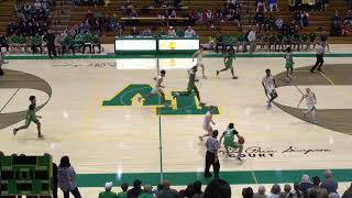 Tippecanoe Valley High School vs South Side High School Mens Varsity Basketball [upl. by Jardena]