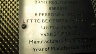 Evans Lift  Smethwick Galton Bridge Platform 1AVI [upl. by Elka]