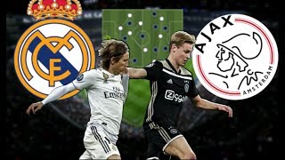 How totaalvoetbal knocked Madrid out  Real MadridAjax Tactical Analysis [upl. by Zimmerman]