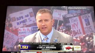 College Gameday picks 11152014 [upl. by Neeoma434]