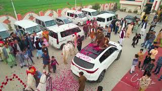 pakistan wedding video with drone shoot brat protocol by click studio from Sambrial full movie drone [upl. by Cost]