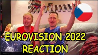 EUROVISION 2022  CZECH REPUBLIC  REACTION  SEMI FINAL 2 [upl. by Aicileb]