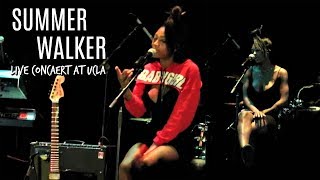 Summer Walker Concert  Live at UCLA [upl. by Nonnaer]