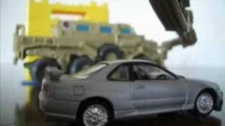 Transformers Movie Deluxe Bonecrusher early stopmotion [upl. by Massarelli]