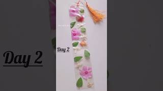 Flowers Bookmark youtubeshorts shorts [upl. by Euqinmod546]