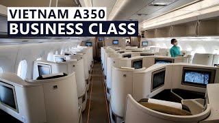 Luxury for Less  Business Class on Vietnam Airlines A350900 from Sydney to Ho Chi Minh [upl. by Halihs571]