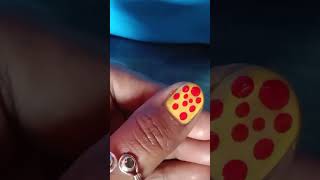 Easy Dotting nail art 💅🏠💅scc 2024shorts at home [upl. by Shara]