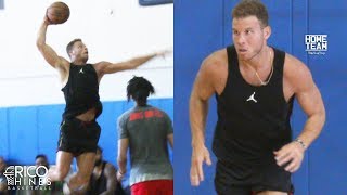 Blake Griffin at Rico Hines UCLA Run Antonio Blakeney Pascal Siakam Jaylen Hands [upl. by Honeywell]