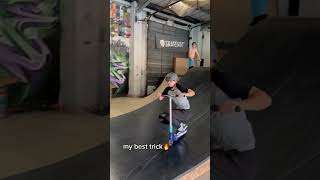 kicky kicky 😍 shorts scooters fyp firstvlog skatepark skateboarding scooterlover follow [upl. by Eerrehc]