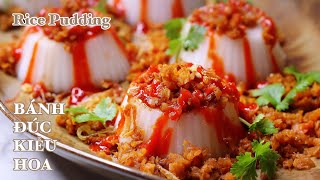 Bánh Đúc Kiểu Hoa  Cách Làm Bột Để Bánh 2 Ngày Vẫn Mềm Ngon [upl. by Iredale]