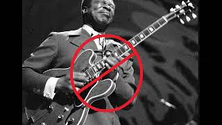 BB King  The Thrill Is Gone No Guitar [upl. by Bary76]