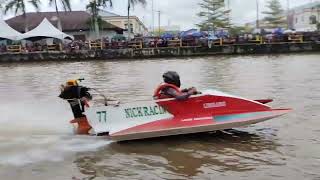 Regatta Subis Saringan1 Powerboat 30HP2P [upl. by Kanal]