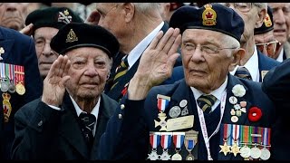 VEDay 2015 Canadian veterans honoured in the Netherlands [upl. by Lirbij771]