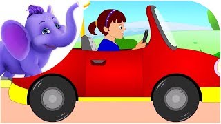 Driving in My Car Road Version  Nursery Rhyme [upl. by Aggie]