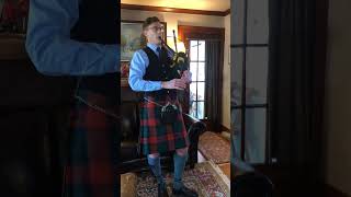 Amazing Grace on Bagpipes  Gibson Fireside Smallpipes [upl. by Adnocahs]