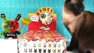 Mishka Dunny Full Case Unboxing by Kidrobot Blind Box Toy Review  PSToyReviews [upl. by Inus]