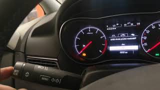 Opel Zafira Tourer Reset service [upl. by Eerehs]