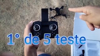 unboxing primeiro vôo drone lsxt6 Aliexpress sem câmera [upl. by Watanabe]