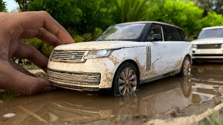 2023 Range Rover SV 118 Scale Mini Car  Offroading  Land Rover Diecast Model Cars [upl. by Htebasil]