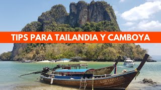 Tips para viajar a Tailandia y Camboya  4K [upl. by Thorlay]