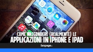 Nascondere realmente le app in iPhone e iPad con un trucco Mac e iPhone [upl. by Noramac]