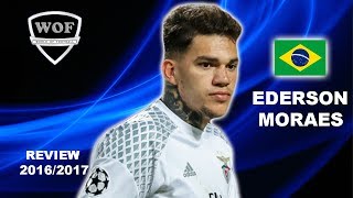 EDERSON MORAES  Benfica  Best Saves amp Overall Goalkeeping  20162017 Welcome To Man City HD [upl. by Bartholemy]