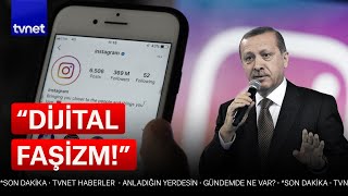 Cumhurbaşkanı Erdoğandan Instagram açıklaması Açılacak mı [upl. by Rabka923]