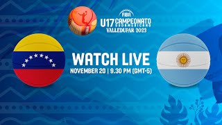 FINAL Venezuela v Argentina  Full Basketball Game  South American U17 Championship 2023 [upl. by Egwan]