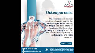 Empower Your Bones Defeat Osteoporosis with AXONs Expert Tips neurologist [upl. by Halle]