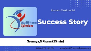 Sowmya MPharm [upl. by Nwadrebma]