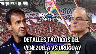 VENEZUELA VS URUGUAY EN DETALLES TÁCTICOS  LA CANCHITA  LA VINOTINTO ELIMINATORIA MUNDIALISTA [upl. by Bigner962]