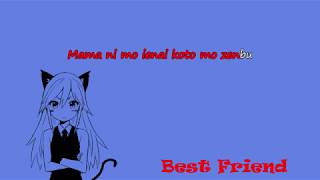 【Karaoke】► Kana Nishino  Best Friend [upl. by Olenolin]