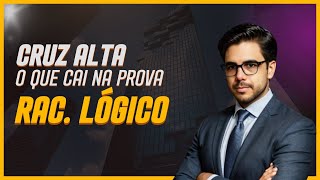 Concurso de Cruz Alta Análise Raciocínio Lógico Banca Fundatec [upl. by Erotavlas]