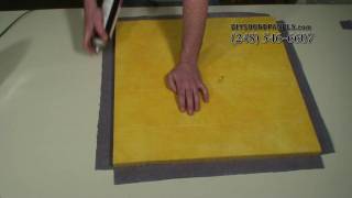 How to Laminate an Acoustic Sound Panel [upl. by Kissee]