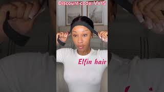 Straight HD Lace Frontal Wig Install Preplucked amp Knots Bleach [upl. by Renrut155]