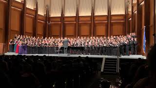 CCSD HS Honor Choir  Vinea Mea Electa  Francis Poulenc [upl. by Aicnetroh]