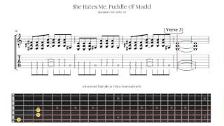 She Hates Me Puddle Of Mudd [upl. by Adoree]