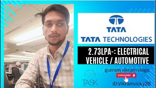 Tata Technologies LtdElectrical Vehicle  Automotiveworkfromofficejobs freshersjobs [upl. by Ezana]